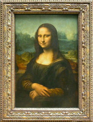 Joconda – Leonardo da Vinci – Credit Muzeul Luvru﻿ - Creative commons.