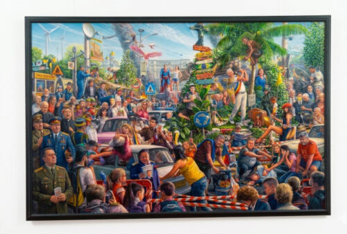 Pictor: Pompiliu BULEU. Înrămare: George VASILE.